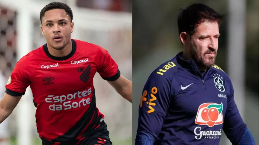 Ramon levou Vitor Roque para a seleção olímpica