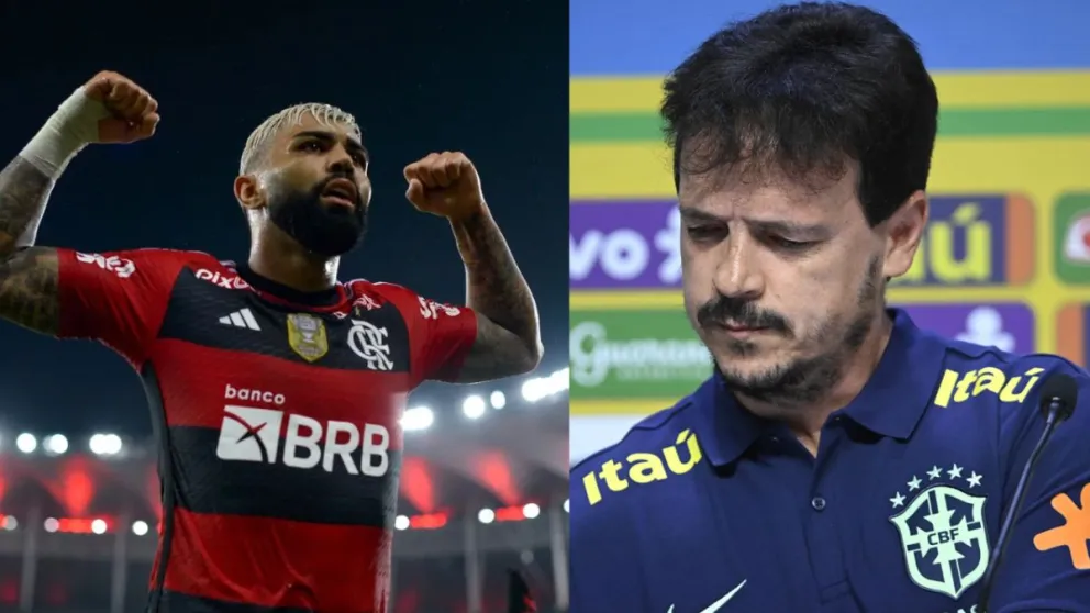 Gabigol foi esnobado por Diniz
