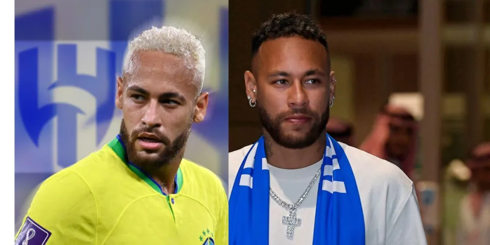 Neymar jaá está na Arábia