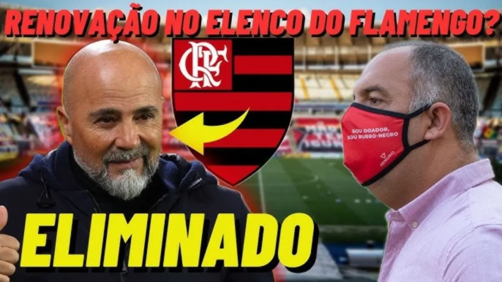 Flamengo caiu na Libertadores
