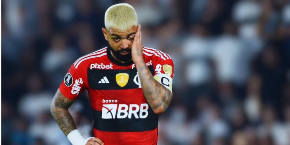 Gabigol recebe más notícias. Foto de: Olé