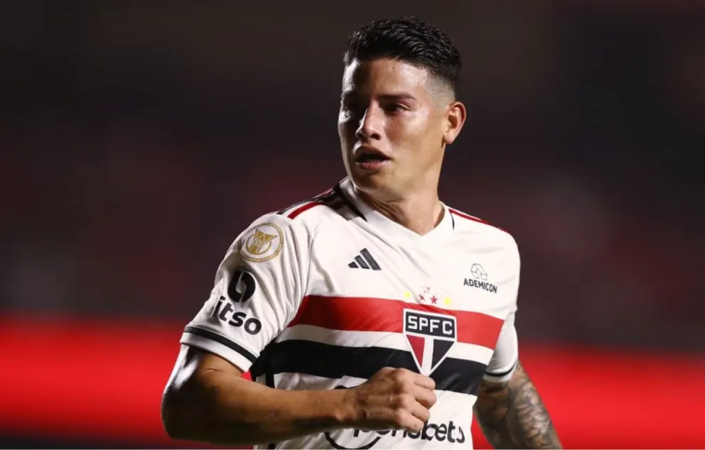 James Rodríguez deslumbra no Brasil e recebe elogios em São Paulo