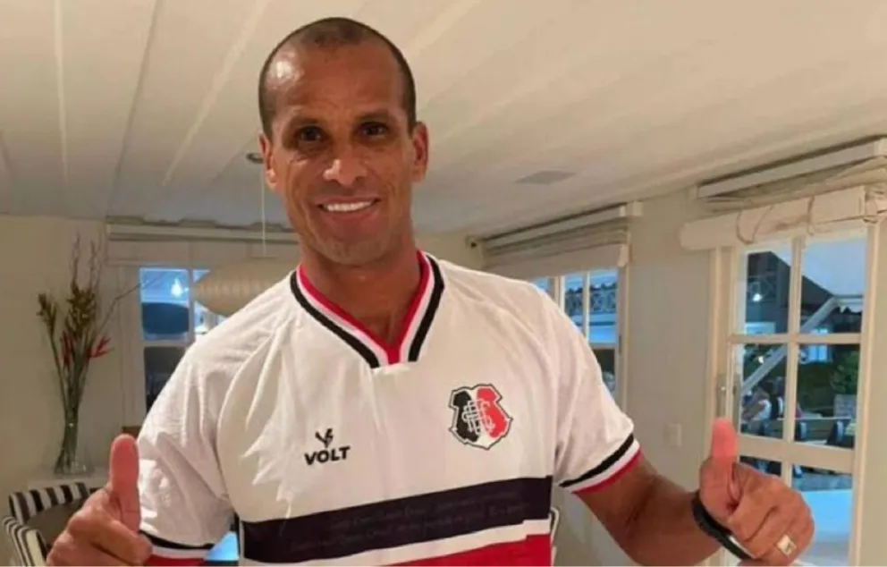 Rivaldo está aberto a investir no futuro de Santa Cruz no esforço de reconstrução