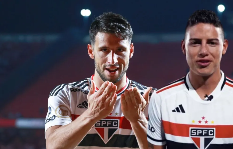 Jonathan Calleri elogia James Rodríguez: “Ele é incrível”