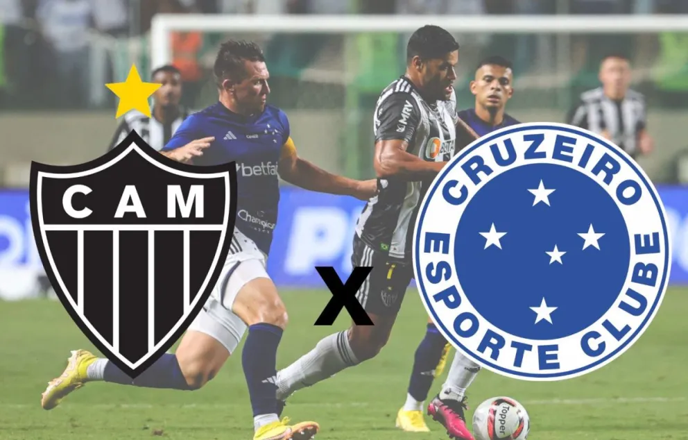 Atlético Mineiro x Cruzeiro: Onde assistir ao vivo o Jogo pela rodada 28 pelo Brasileirão