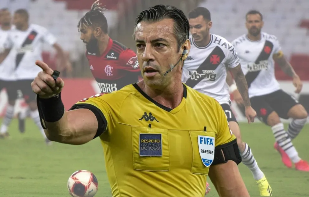 Raphael Claus será o árbitro do Clássico Flamengo x Vasco pelo Brasileirão