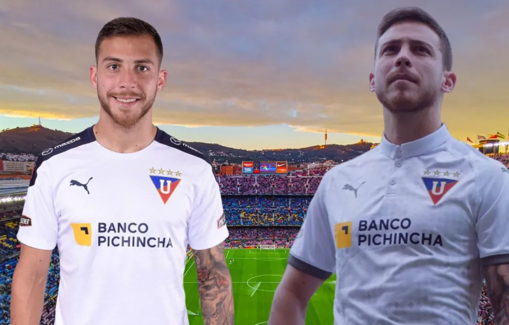 Ezequiel Piovi o orgulho da LDU ao se tornar capitão do time, essa é a reação dos jogadores