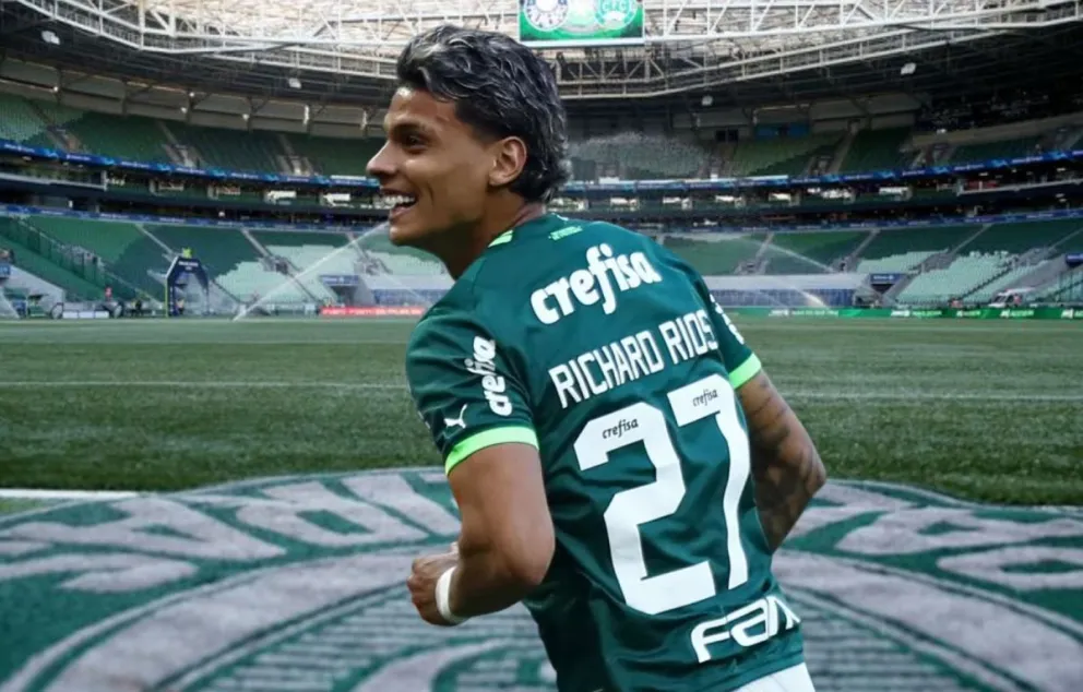 Richard Ríos: O Amuleto do Palmeiras que Conquista Elogios de Abel Ferreira