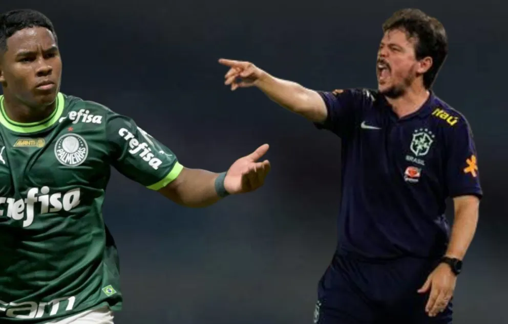 Fernando Diniz teve péssima atitude com Endrick e incomodou torcedores do Palmeiras