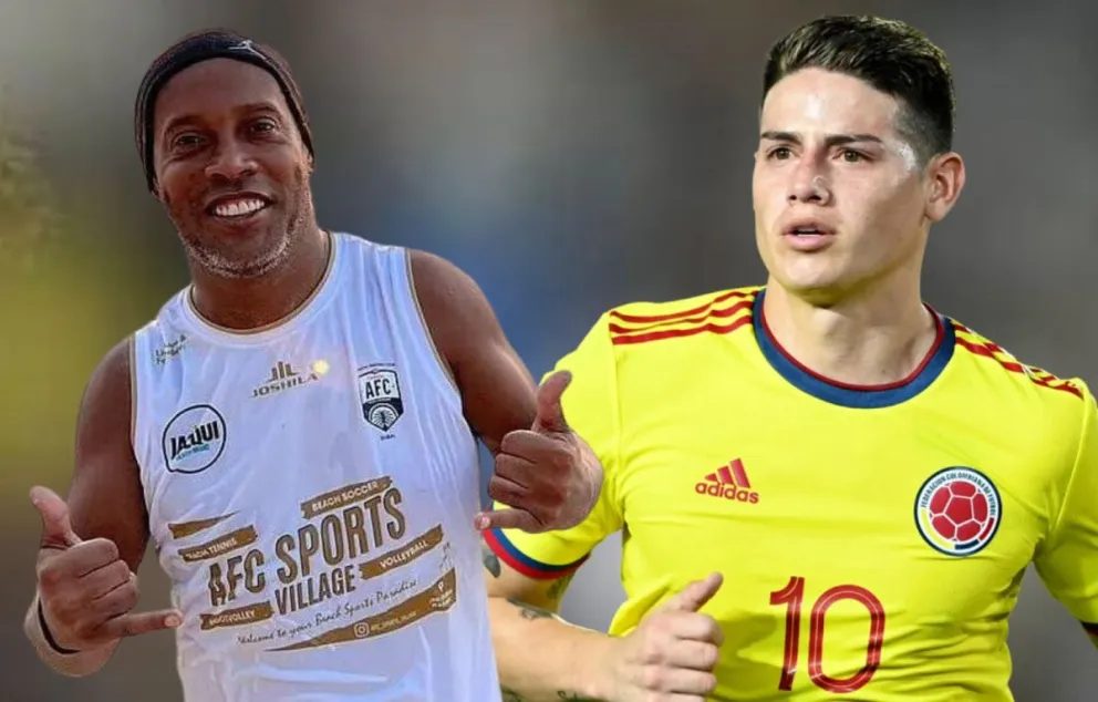 Ronaldinho à falência enquanto James faz fortuna crescer com o melhor negócio