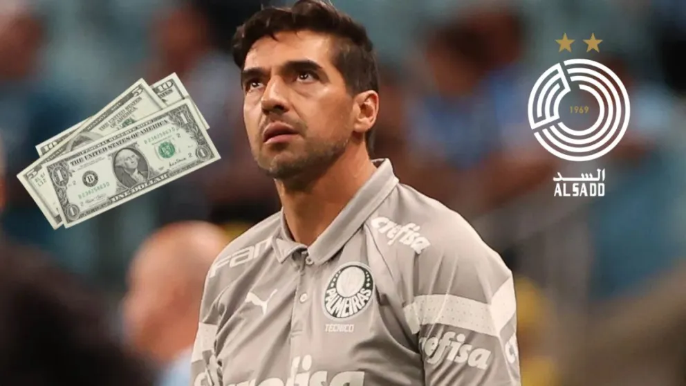 Abel Ferreira pode trocar o Palmeiras pelos "petrodólares" do Catar