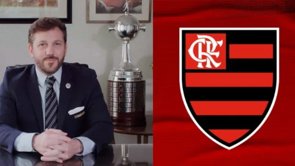 Alejandro Domínguez, presidente da CONMEBOL, pode aplicar sanção que afeta o Flamengo