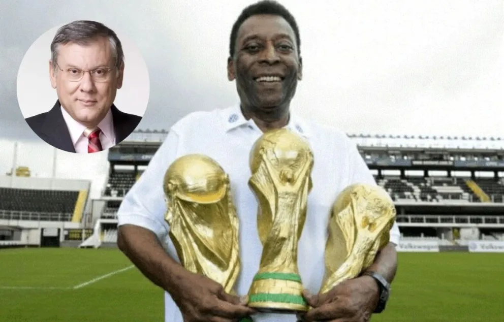 Milton Neves revela o segundo maior jogador da história do Brasil após Pelé